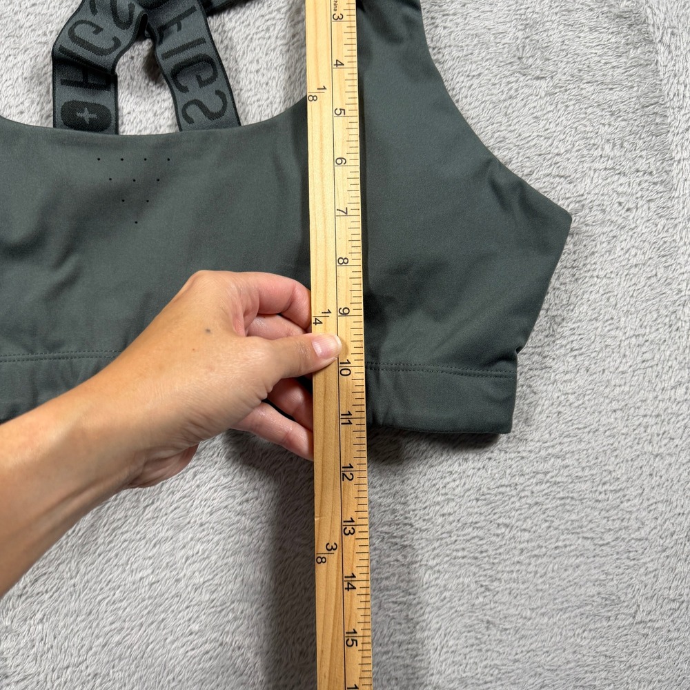 FIGS Performance Underscrub Crossback Sports Bra Size XL Green #W22KW1005 - Picture 3 of 8